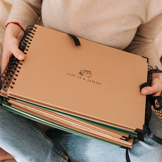 notatniki i albumy Album na zdjęcia LIFE IS A JOURNEY