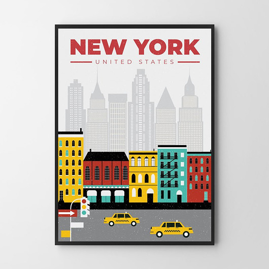 plakaty Plakat Nowy Jork
