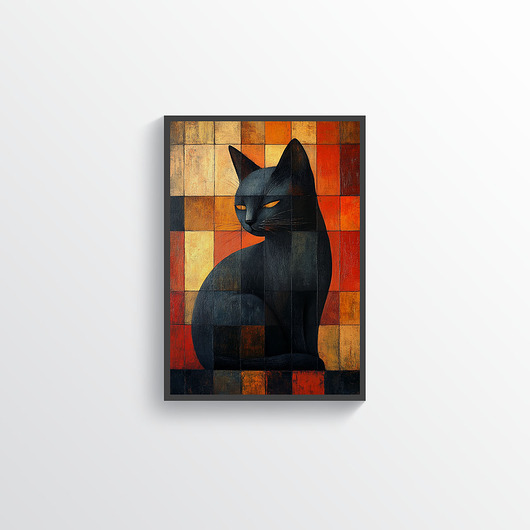 plakaty Plakat - Koci boss