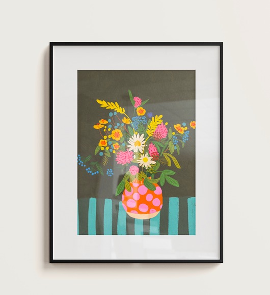 plakaty Plakat "Kwiaty" 30x42