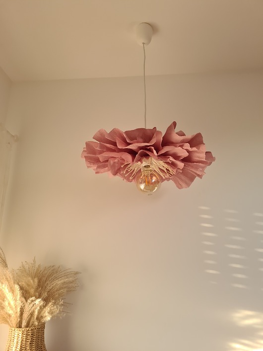 lampy do pokoju dziecka Lampa wisząca Kwiat -do pokoju dziewczynki