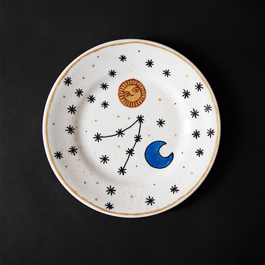 dodatki - różne Talerz ceramiczny Niebo