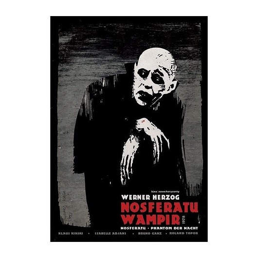 kartki okolicznościowe - wydruki Kartka pocztowa - Wampir Nosferatu