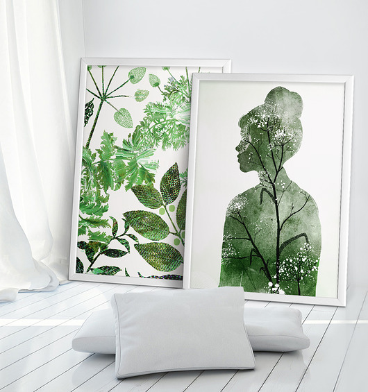 Grafiki botaniczne | 50x70 cm Anita Tomala