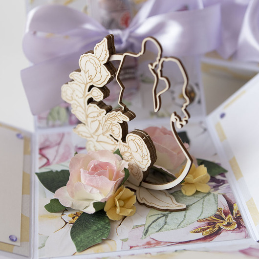 kartki scrapbooking Pamiątka ślubu, exploding box, kartka 3d na wesele