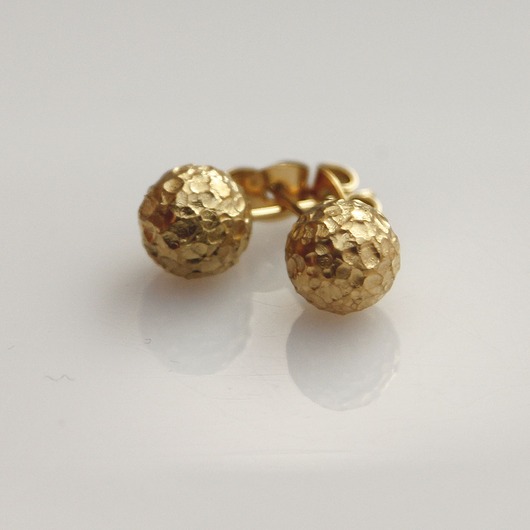 kolczyki pozłacane Złote Kule