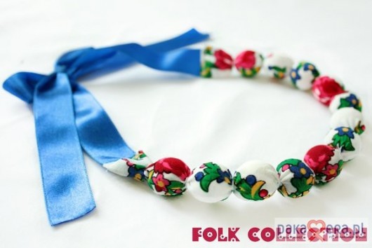 Białe korale FOLK Makaliboo
