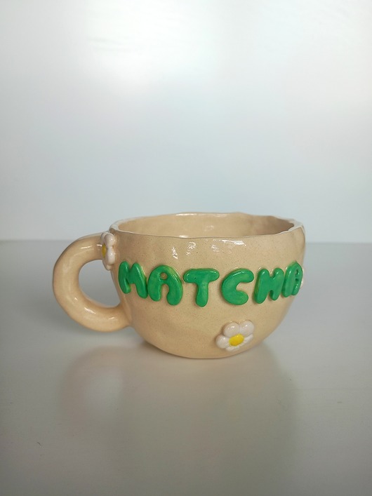 filiżanki Ceramiczna ręcznie robiona filiżanka do matchy