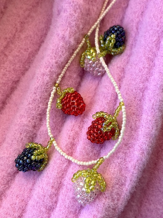 chokery Naszyjnik - sei fragole grandi