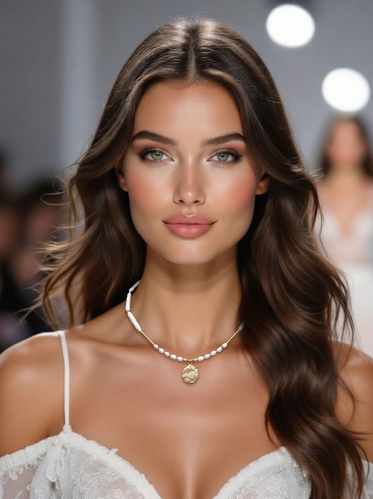 chokery Pearls /white/ perły naturalne vol. 10 /02.11.25/ - choker