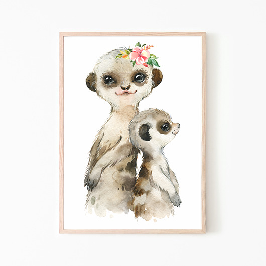 PLAKAT,OBRAZEK Animals nr.34 Dekoracjan