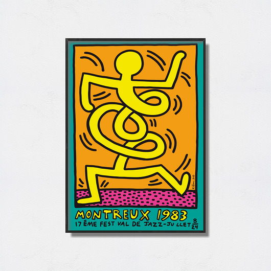Keith Haring grafika Pas De LArt