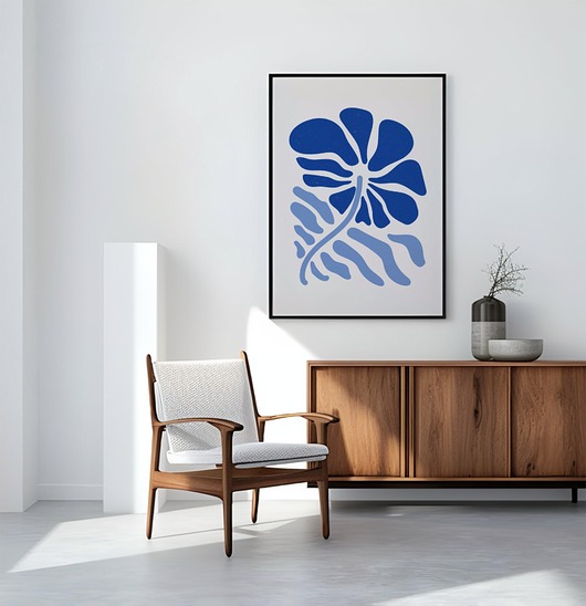 plakaty Plakat boho Kwiat na ścianę Minimalistyczny Plakat nowoczesny do salonu