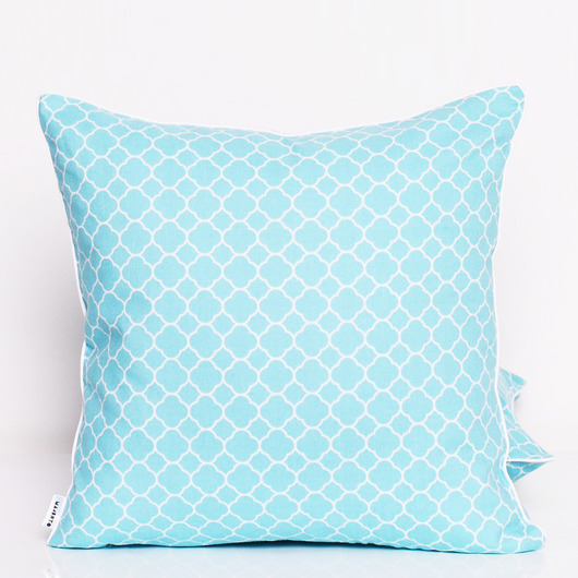 Poduszka LITTLE FRESH TURQUOISE 40x40cm Majunto