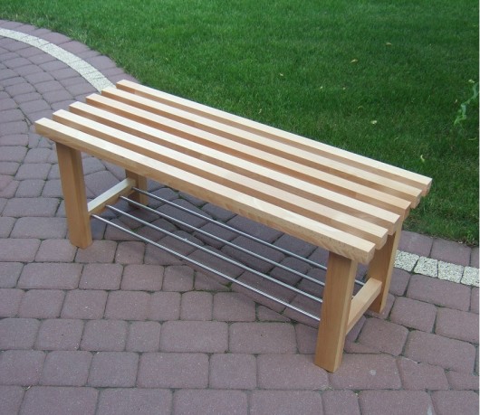 Ławka z półką MOIKA DESIGN