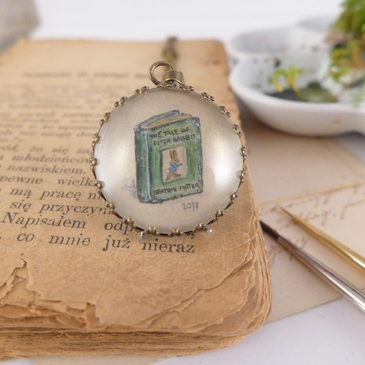 Beatrix Potter, Królik Piotruś, miniatura atelier by Olga