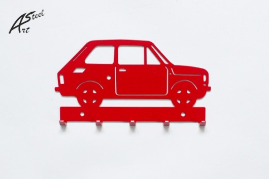 dodatki - różne Wieszak na klucze Fiat 126p Maluch Prezent