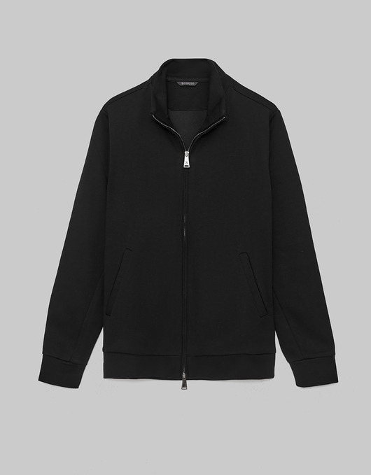 bluzy męskie Bluza dresowa bisenti czarna
