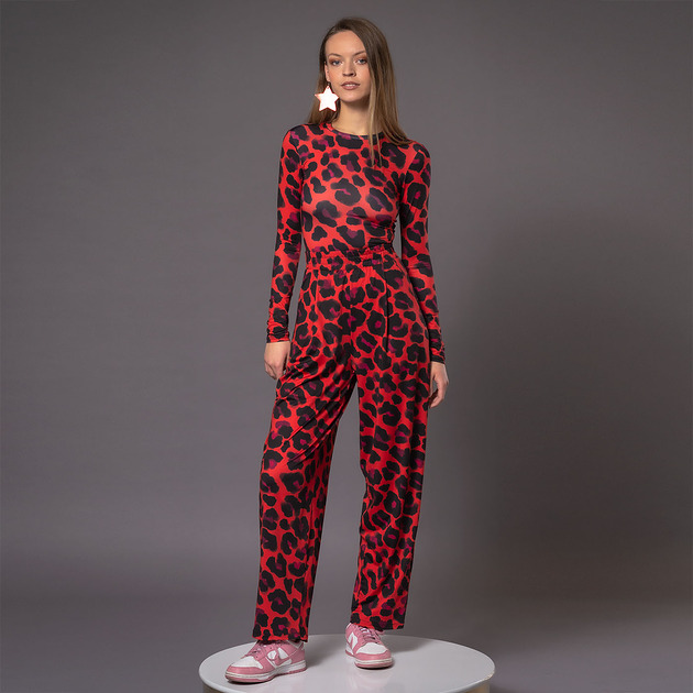 bluzki z długim rękawem damskie Bluzka basic z długim rękawem - Kate Solar Tropic