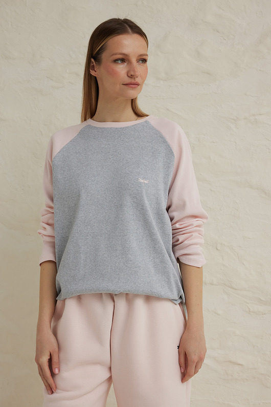 bluzki z długim rękawem damskie Longsleeve SEAN carole