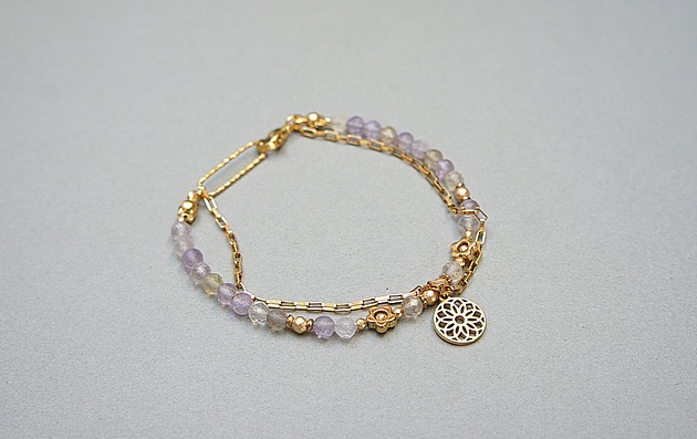 bransoletki z kamieni naturalnych Ametryn /bransoletka/ szlachetna kolekcja