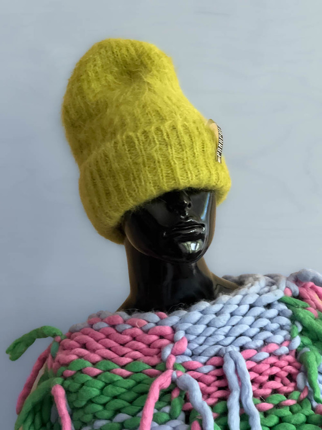czapki damskie MOHER  ALPAKA  czapka unisex