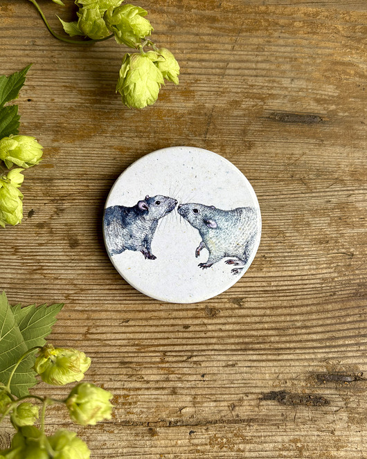 magnesy Szczurki- Magnes ceramiczny- Ilustracja- Zwierzaki