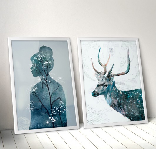 2 grafiki | 50x70 cm Anita Tomala