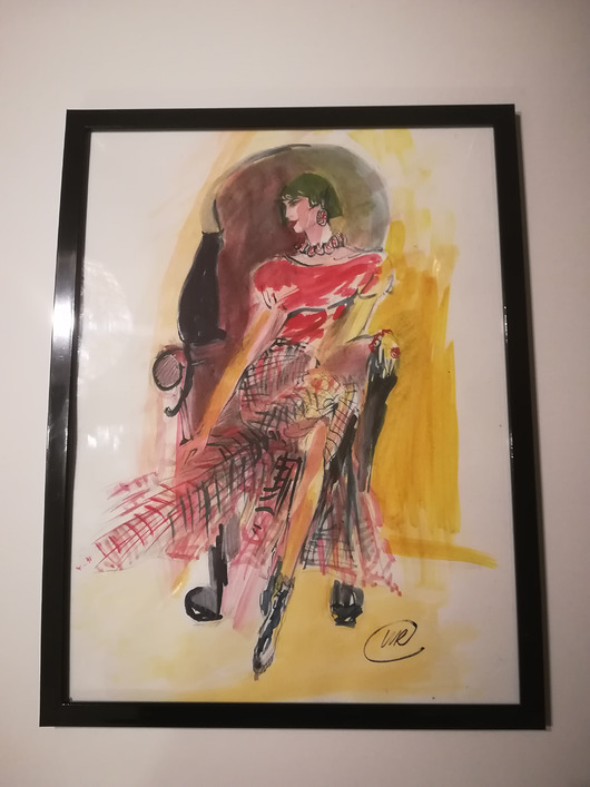 grafiki i ilustracje Kolorowy szkic