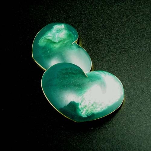 green heart PRYZMAT