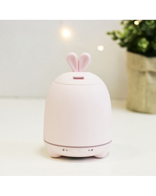 Lampka Dyfuzor 2w1 Królik różowy MIA home