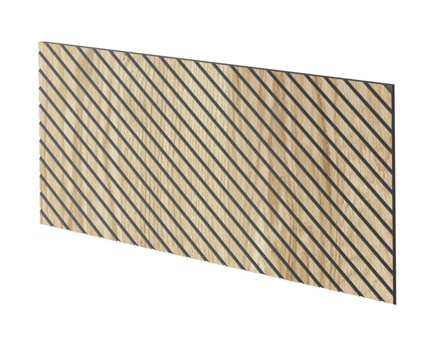 Ozdoby na ścianę Panel frezowany - Dalen 60x30 cm