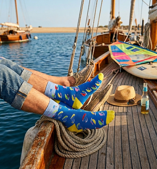 skarpetki damskie Kolorowe skarpetki Kite Surfing i Wind Surfing