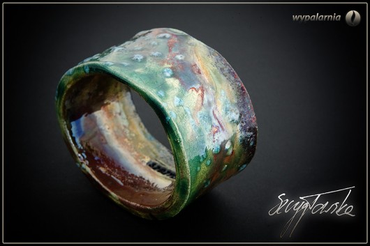 bransoletka RAKU VERDE 007 Szczyglowska