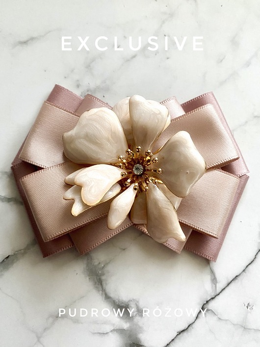 broszki Brosza z niesamowitym perłowym Kwiatem 3d NEW