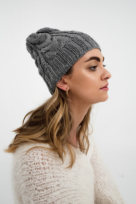 Cables beanie Lucky HandMade