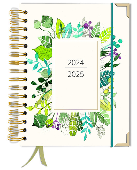 kalendarze i plannery Kalendarz terminarz 2024-2025 roczny tygodniowy A5