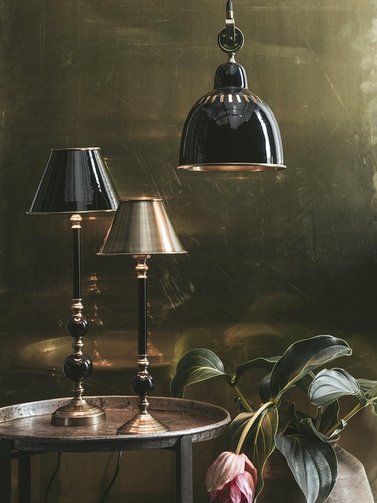 lampy wiszące Lampa wisząca Cleveland Black & Brass w stylu industrialnym