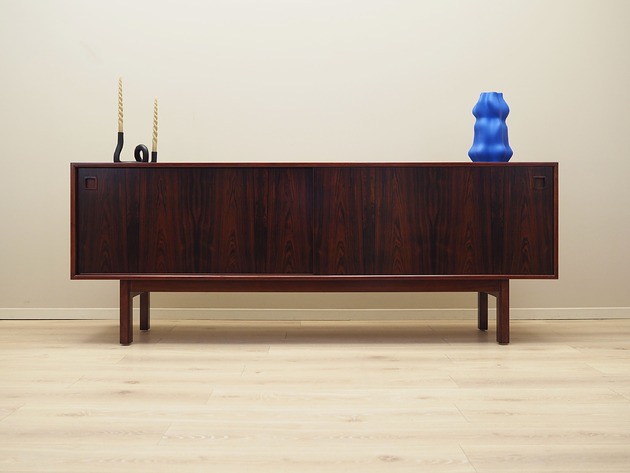 komody i szafki Sideboard palisandrowy, duński design, lata 70, produkcja: Omann Jun