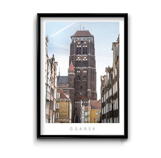 Plakat Gdańsk  Bury Lis