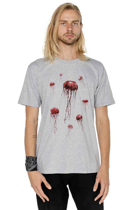 t-shirty męskie T-shirt męski UNDERWORLD Jellyfish