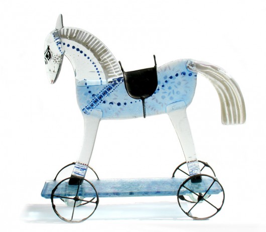 konik orientalny DUNAJ Borowska Glass Design