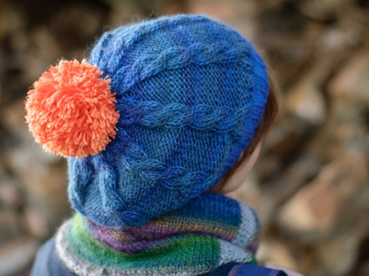 pomarańczowy pompom BandaBag