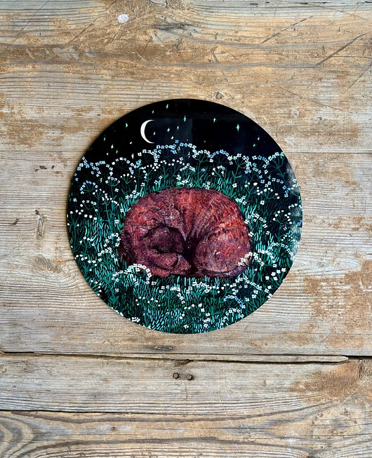 podkładki do kuchni Podkładka pod talerz- Szczurki- Ilustracja