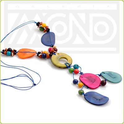 n56 - Naszyjnik z tagua Galeria Macondo