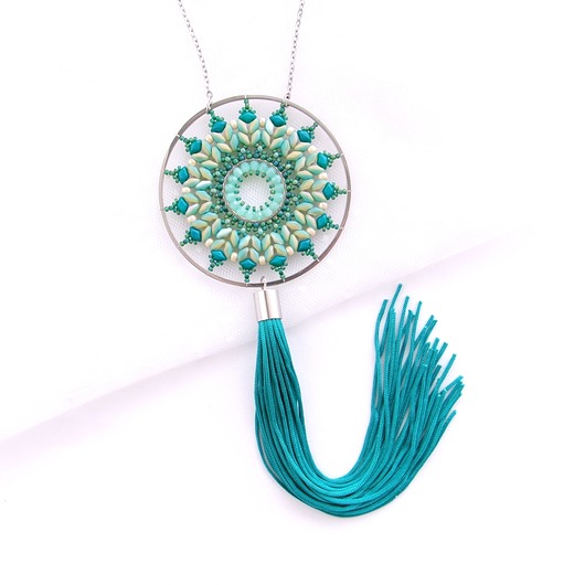 wisiory Naszyjnik "Turquoise Bliss"