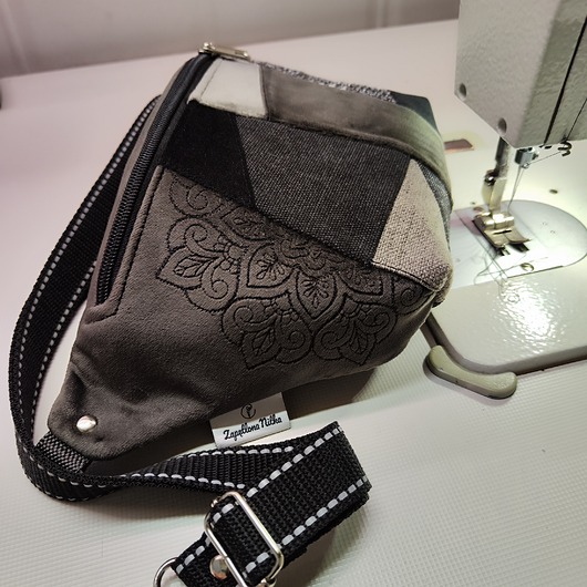 saszetka nerka Nerka XXL unikat półmandala