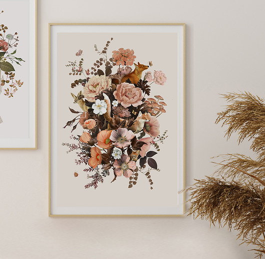 plakaty Plakat Lisy 50x70 cm
