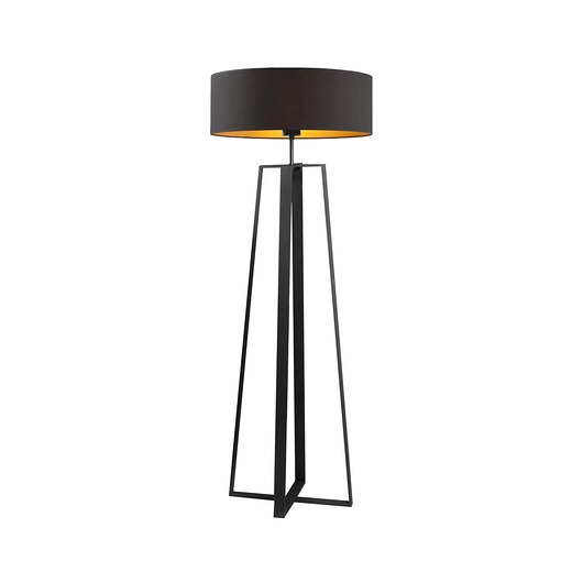 Elegancka lampa podłogowa MOSS GOLD LYSNE