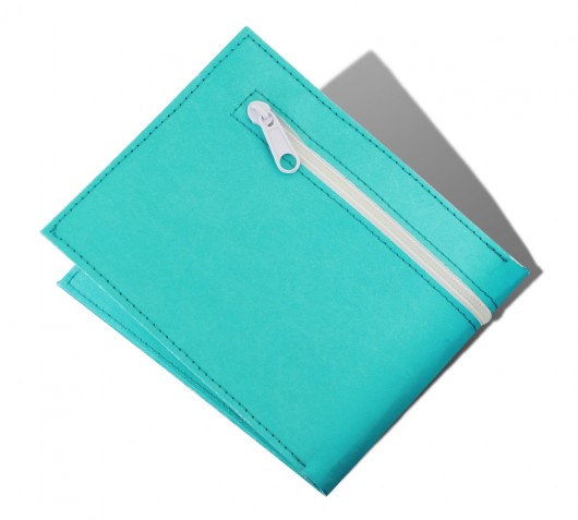 Poche Tyvek Cyan mius